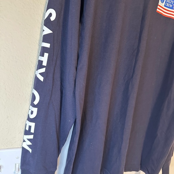 Salty Crew Dark Blue Long Sleeve Tee - Picture 5 of 9